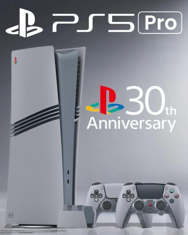 1 PS5 Pro – Édition 30e Anniversaire – Neuve & Scellée – Édition Limitée