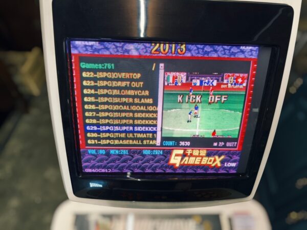 Borne Arcade Atomiswave – +700 Jeux Inclus – Écran LCD – Boutons & Joysticks Sanwa – Plug & Play