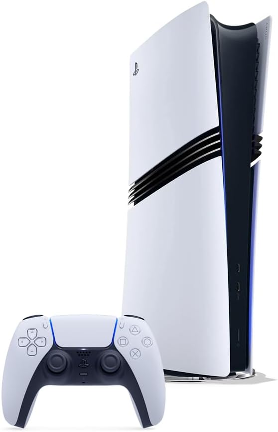 41cMJPU4OYL._AC_SL1016_ Sony PlayStation 5 Pro – Console Blanche avec Manette Sans Fil DualSense – 4K, Ray Tracing Avancé, Spectral Super Resolution