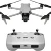 DJI Air 3 – Drone Double Caméra (Grand-Angle & Télé Moyenne Focale) avec Radiocommande RC-N2 – 48 MP – 4K HDR/60 ips