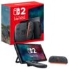 Nintendo Switch 2 Console Noire – 2 Joy-Con, Base, Impugnatura, HDMI – 256 GB