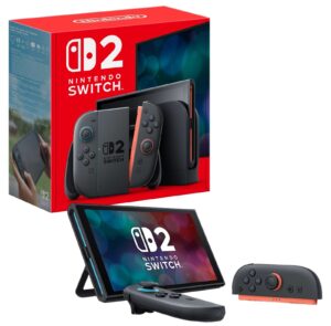 Nintendo Switch 2 Console Noire – 2 Joy-Con, Base, Impugnatura, HDMI – 256 GB