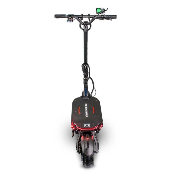 trottinette_electrique_dualtron_thunder_2_minimotors_phare_arriere Dualtron Thunder 2 – Trottinette Électrique 72V – 10080W – 170 km d’autonomie – 2025 – Neuve + Chargeur Rapide